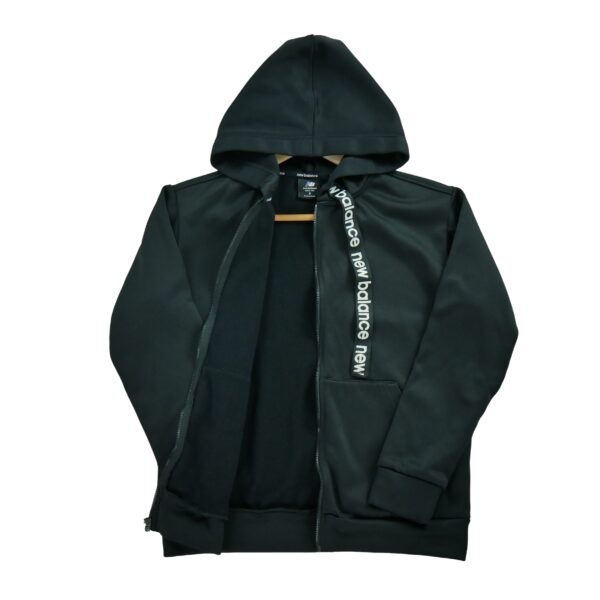 Sweat a capuche femme manches longues noir New Balance Col Rond