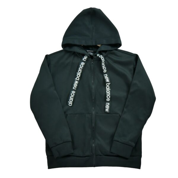 Sweat a capuche femme manches longues noir New Balance Col Rond