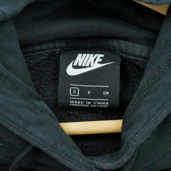 Sweat a capuche femme manches longues noir Nike Col Rond