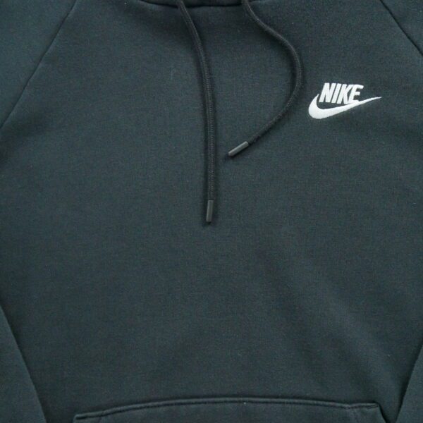 Sweat a capuche femme manches longues noir Nike Col Rond