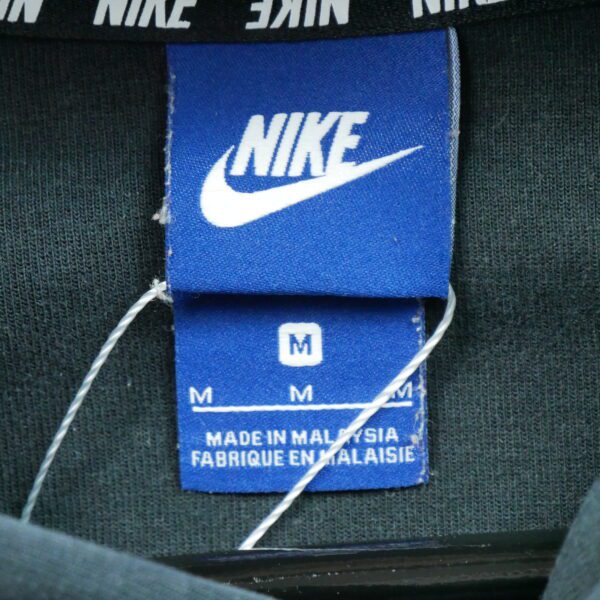 Sweat a capuche femme manches longues noir Nike Motif imprime Col Rond