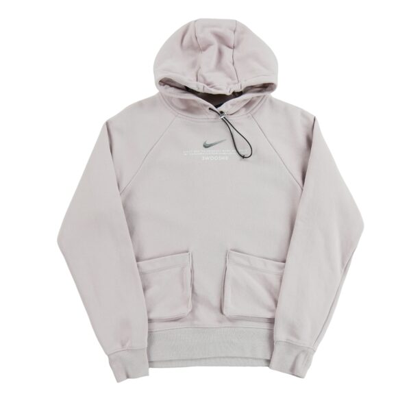Sweat a capuche femme manches longues rose Nike Col Rond