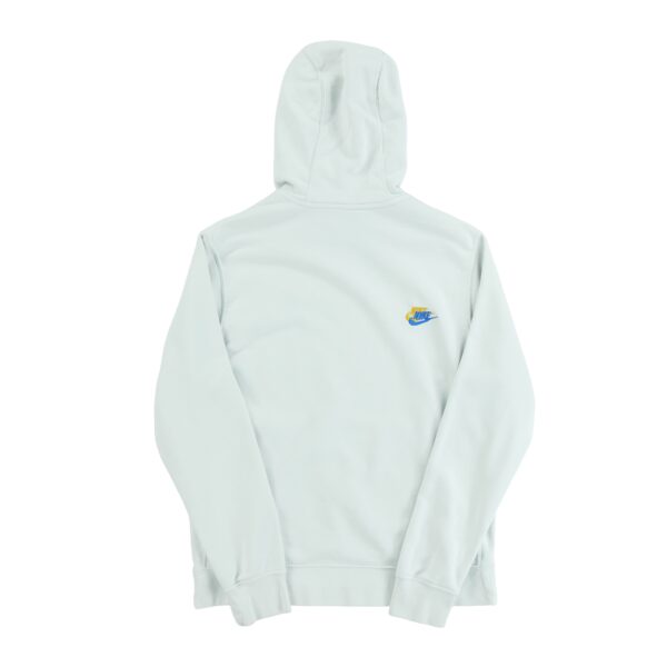 Sweat a capuche homme manches longues blanc Nike Col Rond