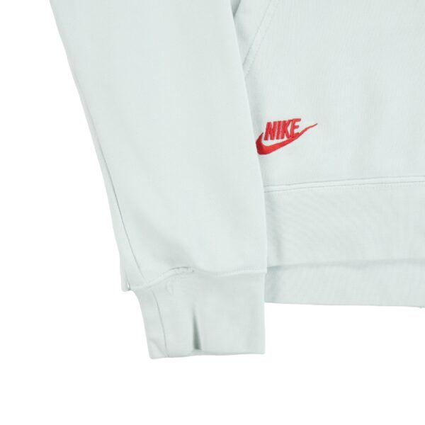 Sweat a capuche homme manches longues blanc Nike Col Rond