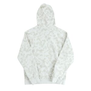 Sweat a capuche homme manches longues blanc Nike Motif a motifs Col Rond
