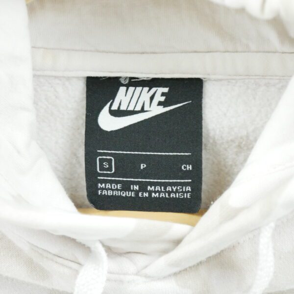 Sweat a capuche homme manches longues blanc Nike Motif a motifs Col Rond