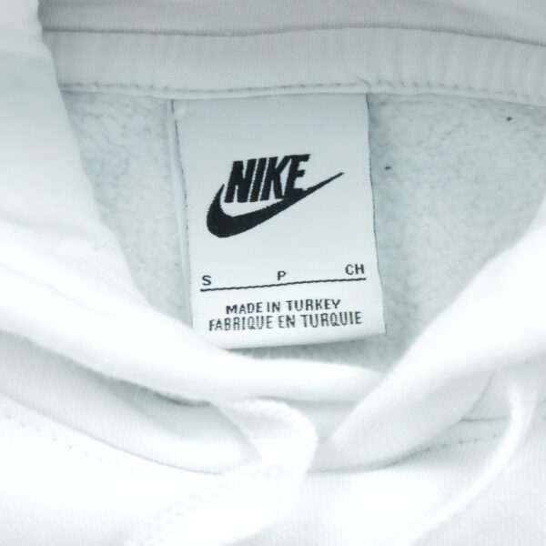 Sweat a capuche homme manches longues blanc Nike Motif imprime Col Rond