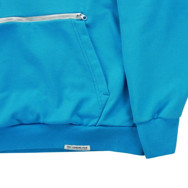 Sweat a capuche homme manches longues bleu Nike Col Rond