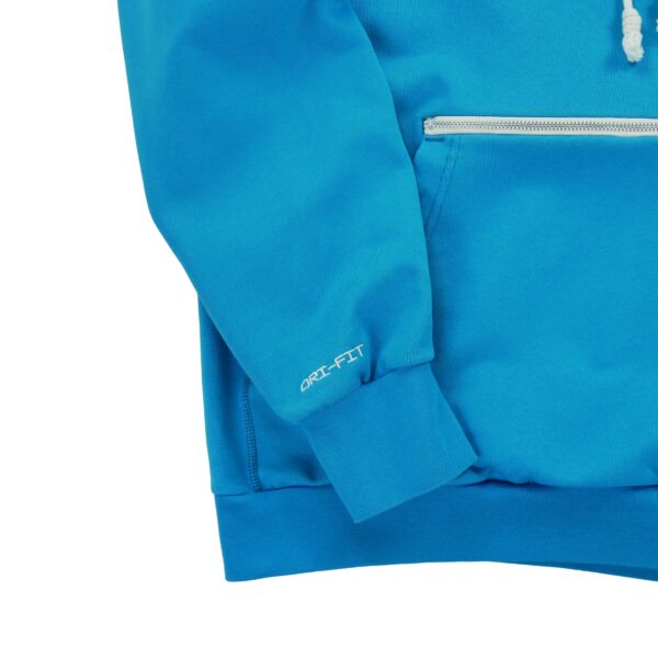 Sweat a capuche homme manches longues bleu Nike Col Rond