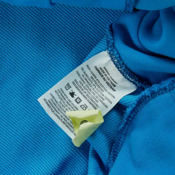 Sweat a capuche homme manches longues bleu Nike Col Rond