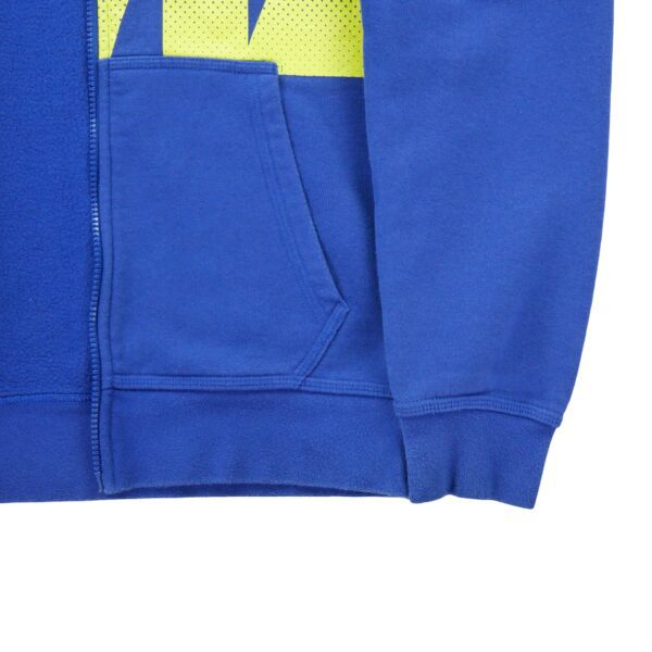 Sweat a capuche homme manches longues bleu Nike Motif imprime Col Montant