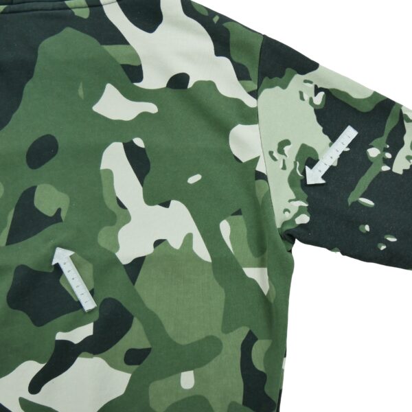 Sweat a capuche homme manches longues camouflage New Balance Motif a motifs Col Rond