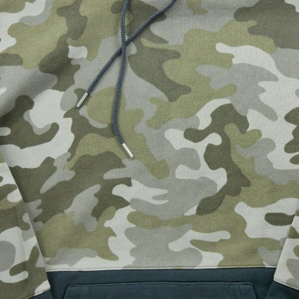 Sweat a capuche homme manches longues camouflage New Balance Motif a motifs Col Rond
