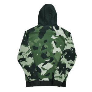 Sweat a capuche homme manches longues camouflage New Balance Motif a motifs Col Rond