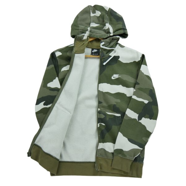 Sweat a capuche homme manches longues camouflage Nike Motif a motifs Col Montant