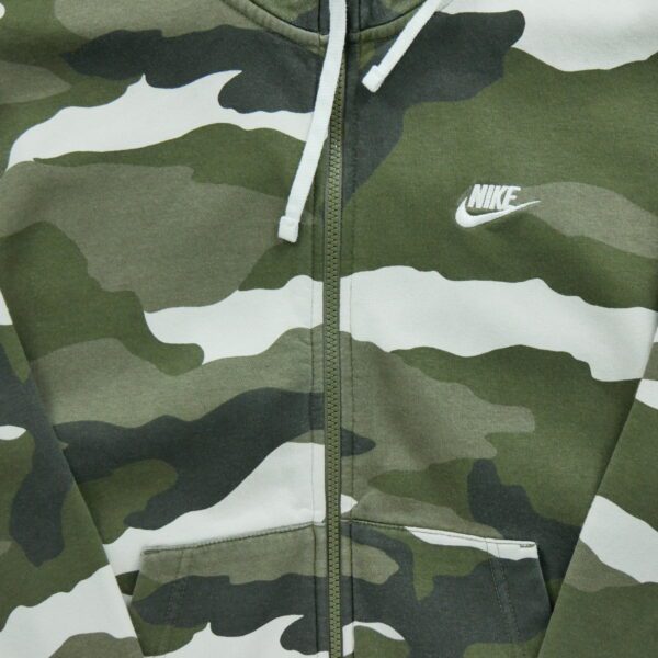 Sweat a capuche homme manches longues camouflage Nike Motif a motifs Col Montant