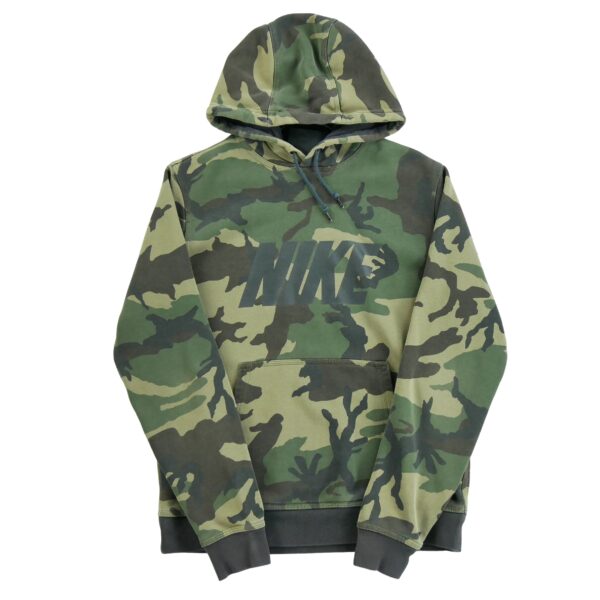 Sweat a capuche homme manches longues camouflage Nike Motif a motifs Col Rond
