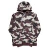 Sweat a capuche homme manches longues camouflage Nike Motif imprime Col Rond