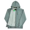Sweat a capuche homme manches longues gris Jordan Motif chine Col Rond