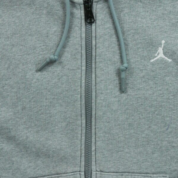 Sweat a capuche homme manches longues gris Jordan Motif chine Col Rond