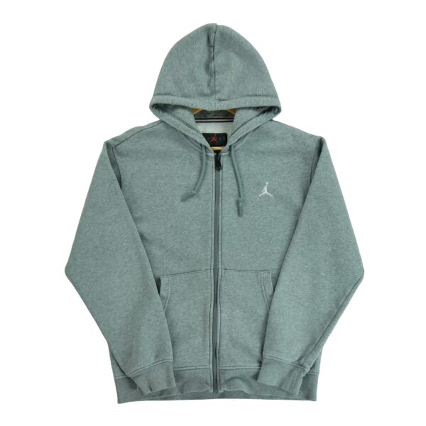 Sweat a capuche homme manches longues gris Jordan Motif chine Col Rond