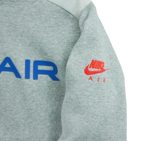 Sweat a capuche homme manches longues gris Nike Col Rond
