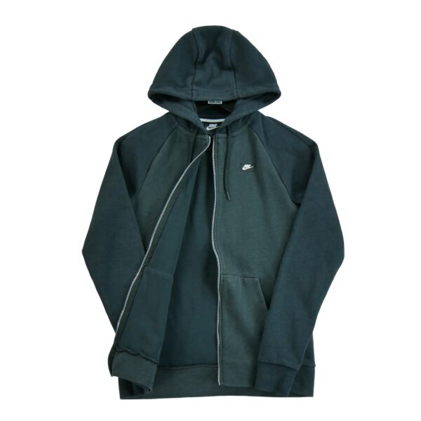 Sweat a capuche homme manches longues gris Nike Col Rond