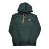Sweat a capuche homme manches longues gris Nike Col Rond