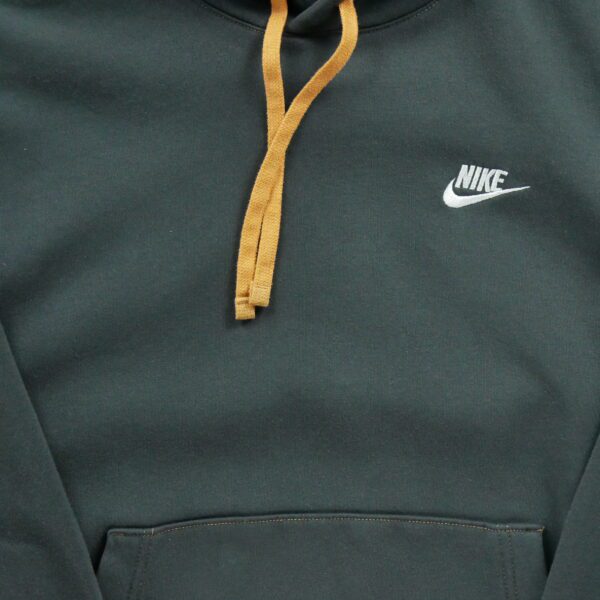 Sweat a capuche homme manches longues gris Nike Col Rond