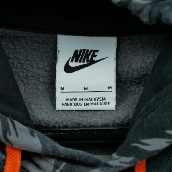 Sweat a capuche homme manches longues gris Nike Motif a motifs Col Rond