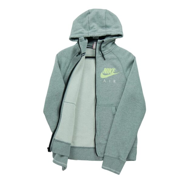 Sweat a capuche homme manches longues gris Nike Motif chine Col Montant