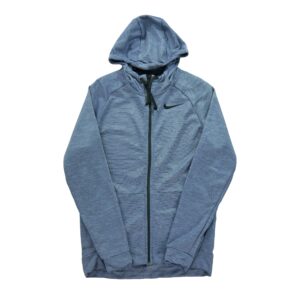 Sweat a capuche homme manches longues gris Nike Motif chine Col Montant