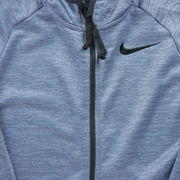 Sweat a capuche homme manches longues gris Nike Motif chine Col Montant