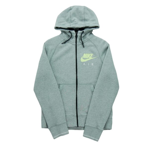 Sweat a capuche homme manches longues gris Nike Motif chine Col Montant