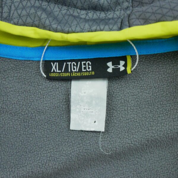 Sweat a capuche homme manches longues gris Under Armour Motif a motifs Col Rond