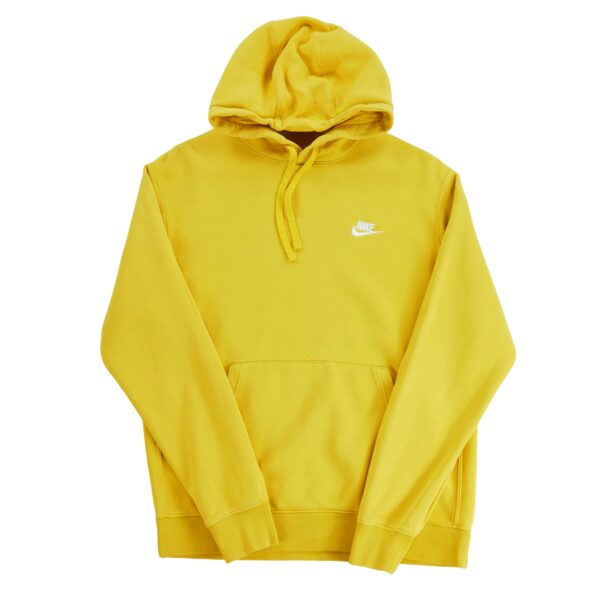 Sweat a capuche homme manches longues jaune Nike Col Rond