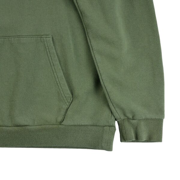 Sweat a capuche homme manches longues kaki Under Armour Col Rond