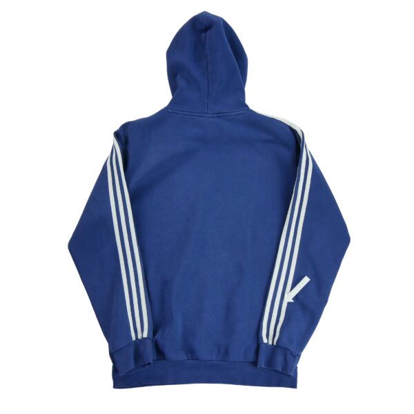 Sweat a capuche homme manches longues marine Adidas Col Rond
