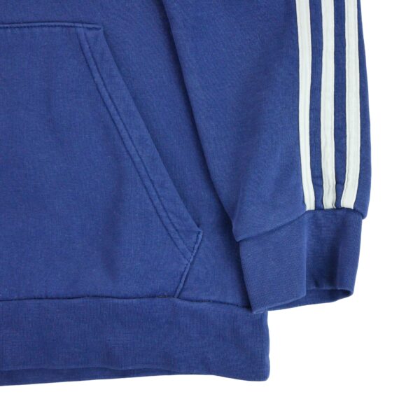 Sweat a capuche homme manches longues marine Adidas Col Rond