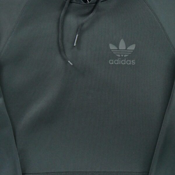 Sweat a capuche homme manches longues noir Adidas Col Montant