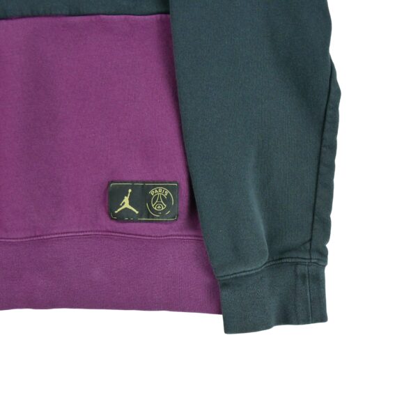 Sweat a capuche homme manches longues noir Jordan Col Rond