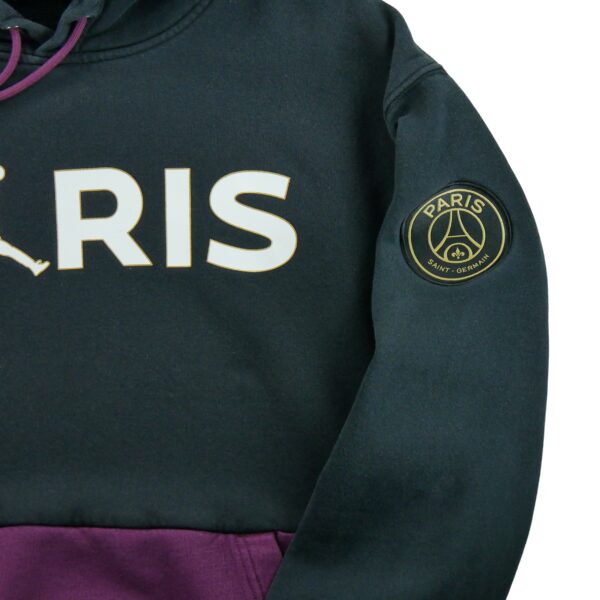 Sweat a capuche homme manches longues noir Jordan Col Rond