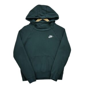 Sweat a capuche homme manches longues noir Nike Col Montant