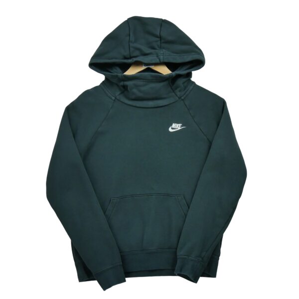Sweat a capuche homme manches longues noir Nike Col Montant