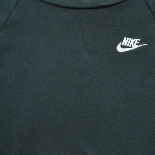 Sweat a capuche homme manches longues noir Nike Col Montant