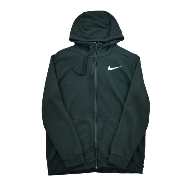 Sweat a capuche homme manches longues noir Nike Col Rond