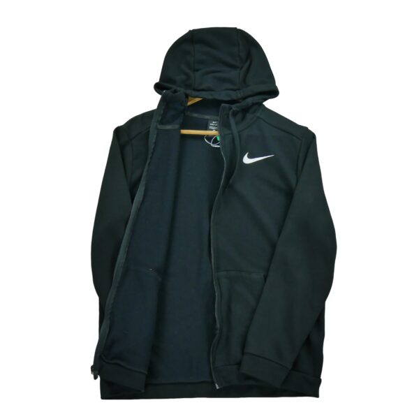 Sweat a capuche homme manches longues noir Nike Col Rond