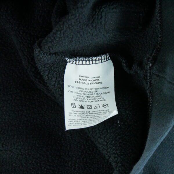 Sweat a capuche homme manches longues noir Nike Col Rond