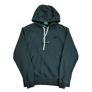 Sweat a capuche homme manches longues noir Nike Motif chine Col Rond