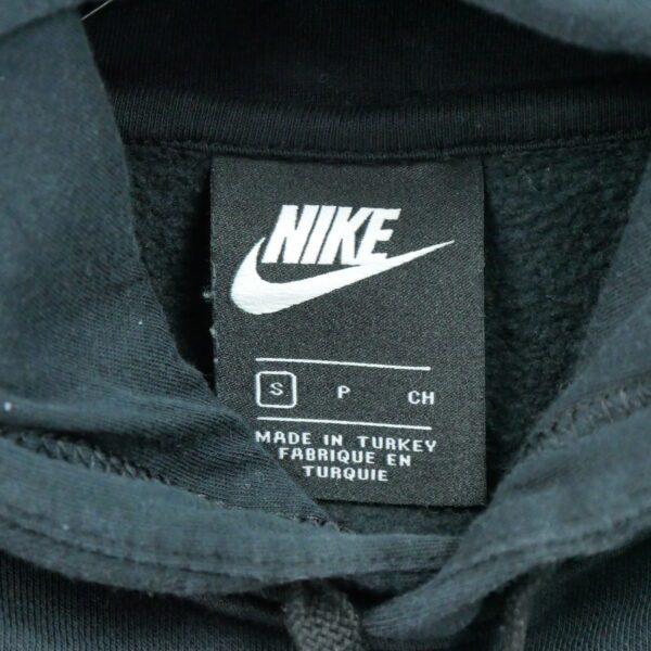Sweat a capuche homme manches longues noir Nike Motif imprime Col Rond